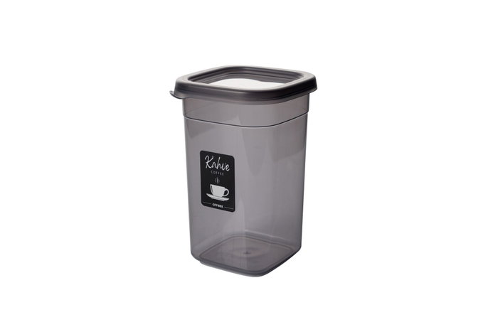 Hermia Juego de 6 Cajas de Almacenamiento Antracita 1200 ml